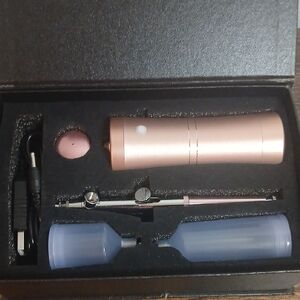 Rose Gold Electronic Airbrush Kit
